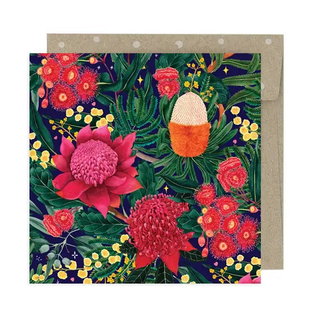 Neha Gupte - Mini Card - Radiant Garden