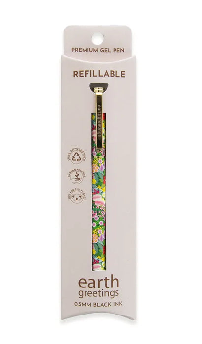 Earth Greetings - Premium Metal Pen (refillable) - Native Gems