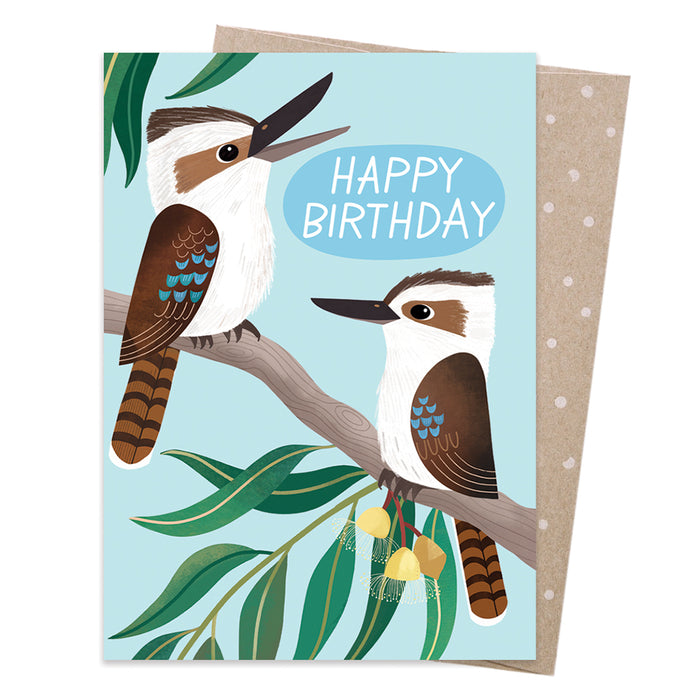 Sarah Allen - Greeting Card - Happy Kookaburras