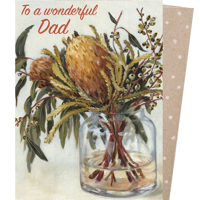 Earth Greeting - Fathers Day Card - Wonderful Dad