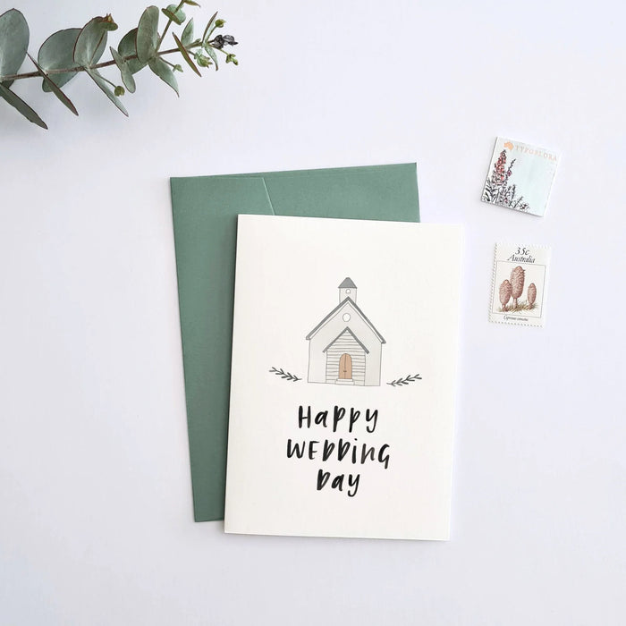 In The Daylight - Greeting Card - Happy Wedding Day