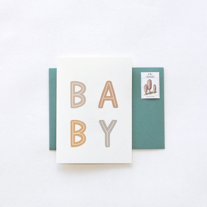 In The Daylight - Greeting Card - B A B Y