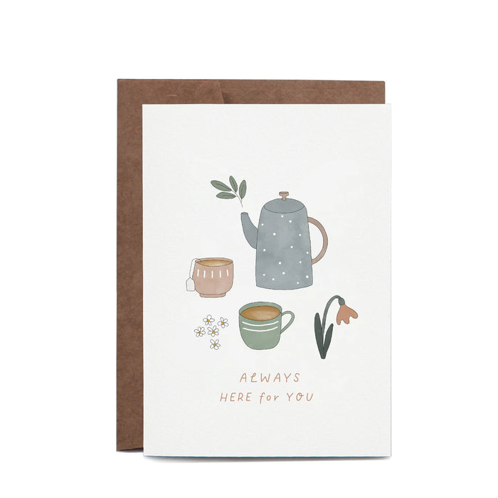 In The Daylight - Sympathy Card - Here For You