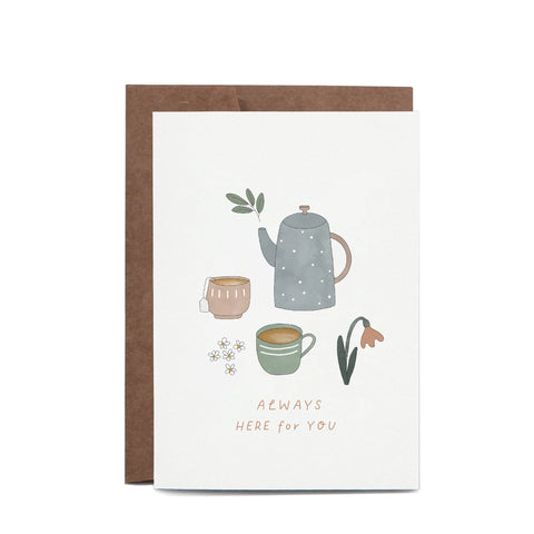 In The Daylight - Sympathy Card - Here For You