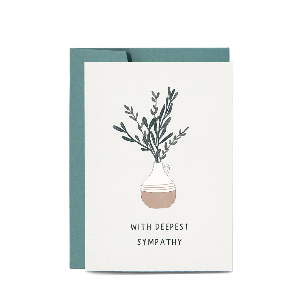In The Daylight - Sympathy Card -With Deepest Sympathy