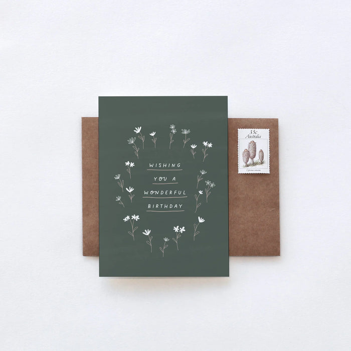 In The Daylight - Greeting Card - Birthday Wishing a Wonderful