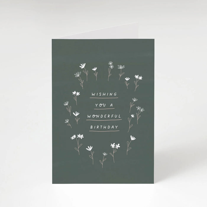 In The Daylight - Greeting Card - Birthday Wishing a Wonderful