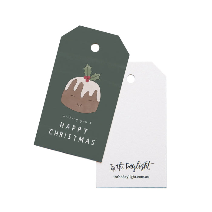 In The Daylight - Gift Tag - Christmas Pudding