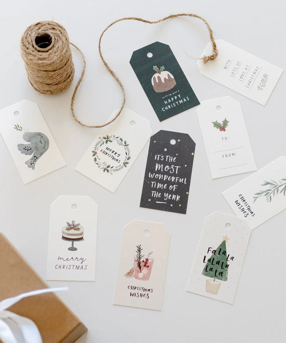 In The Daylight - Gift Tag - Christmas Wreath
