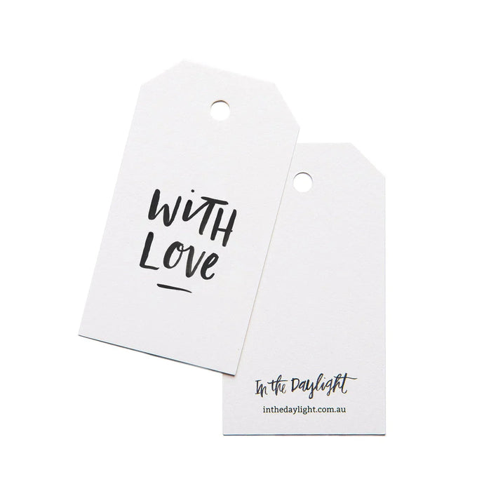 In The Daylight - Gift Tag - With Love