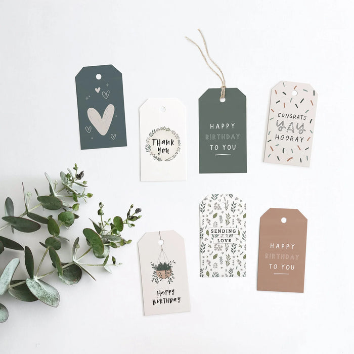 In The Daylight - Gift Tag - Love Hearts