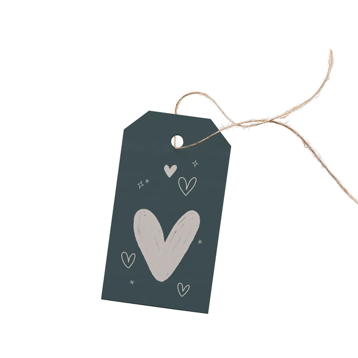 In The Daylight - Gift Tag - Love Hearts