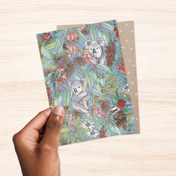 Victoria McGrane - Greeting Card - Koala Park