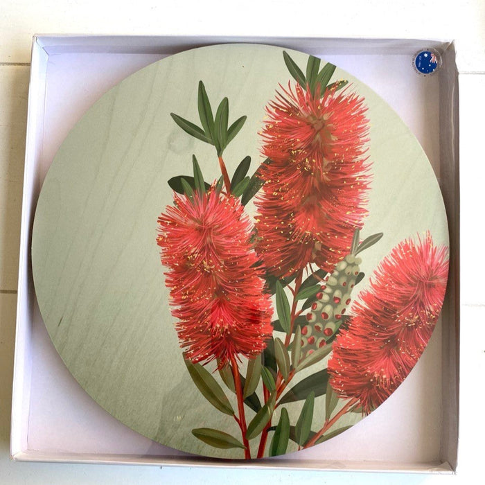 Banksia Blue - Placemat - Bottlebrush