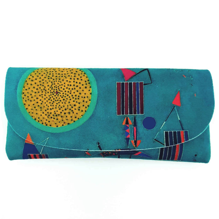 Colorathur - Velour Glasses Case - Envelope Style - Kandinsky - In Time