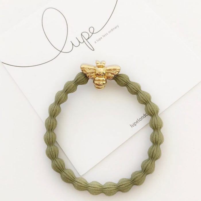 Lupe - Hair Tie / Bracelet - Khaki