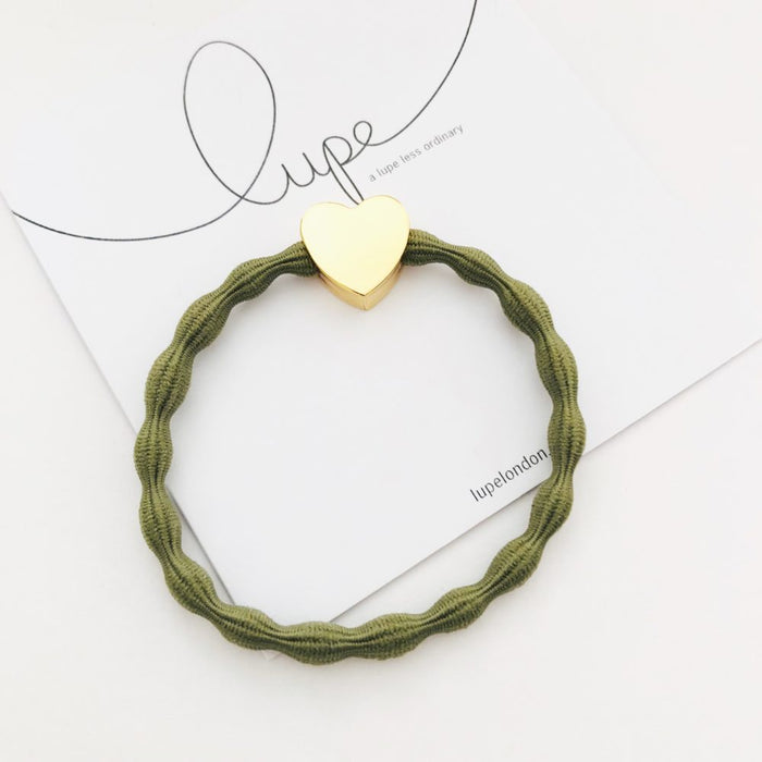 Lupe - Hair Tie / Bracelet - Khaki