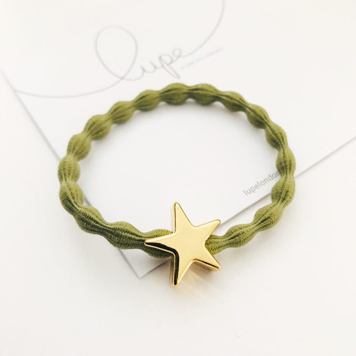 Lupe - Hair Tie / Bracelet - Khaki