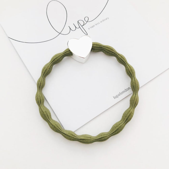 Lupe - Hair Tie / Bracelet - Khaki