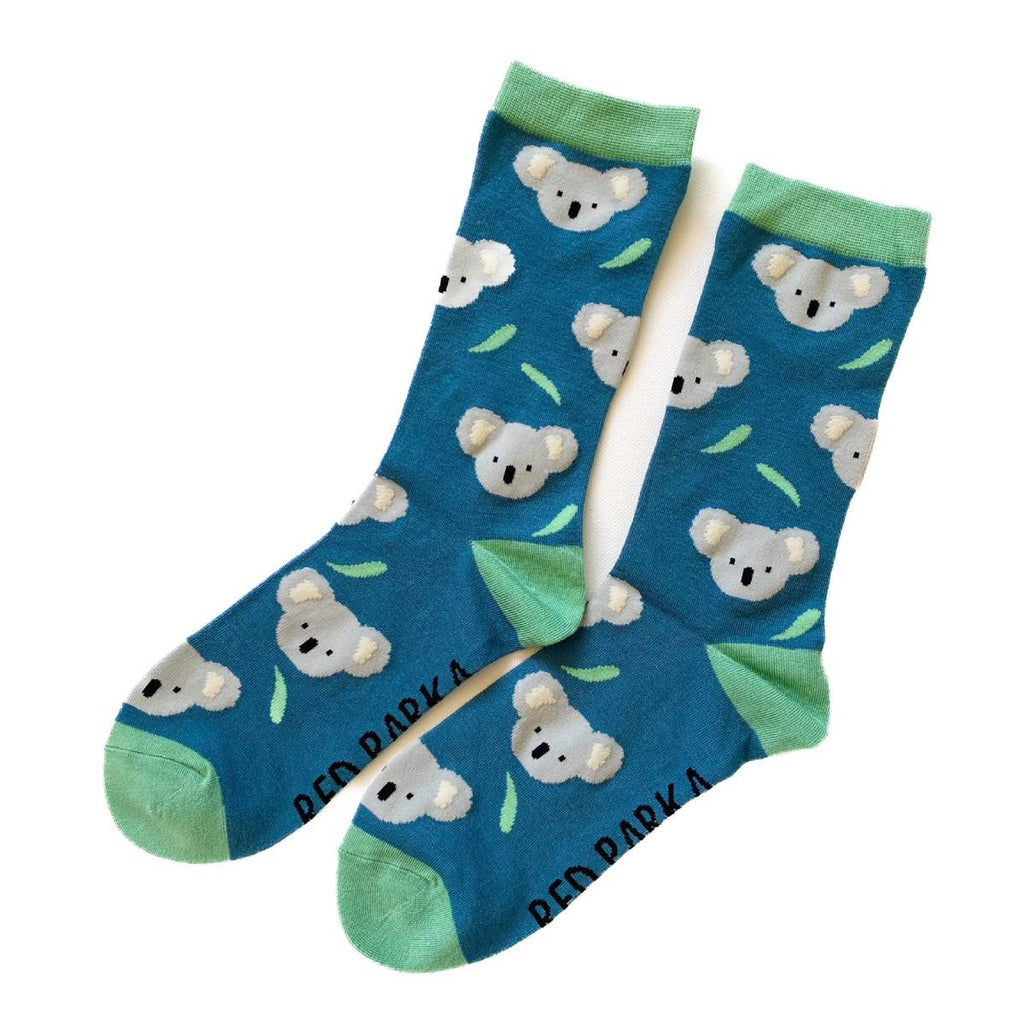 Red Parka - Kids' Socks - Koala