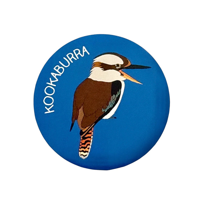 Red Parka - Bottle Opener Magnet - Kookaburra