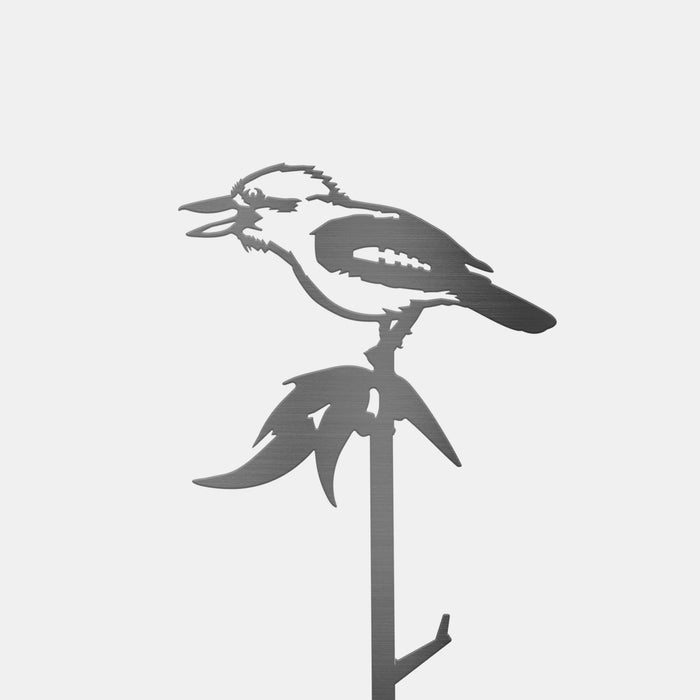 Metalbird - Plant Stake -Kookaburra