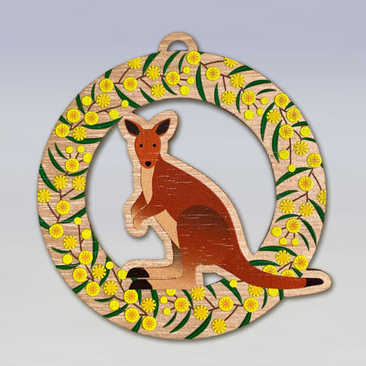 Go Do Good - Christmas Ornament - Kangaroo