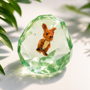 Keldan - LIL Gemz Squishies - Green Kangroo