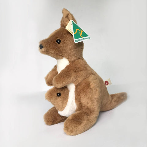 Ocean Yuen - Kangaroo with Joey Soft Toy