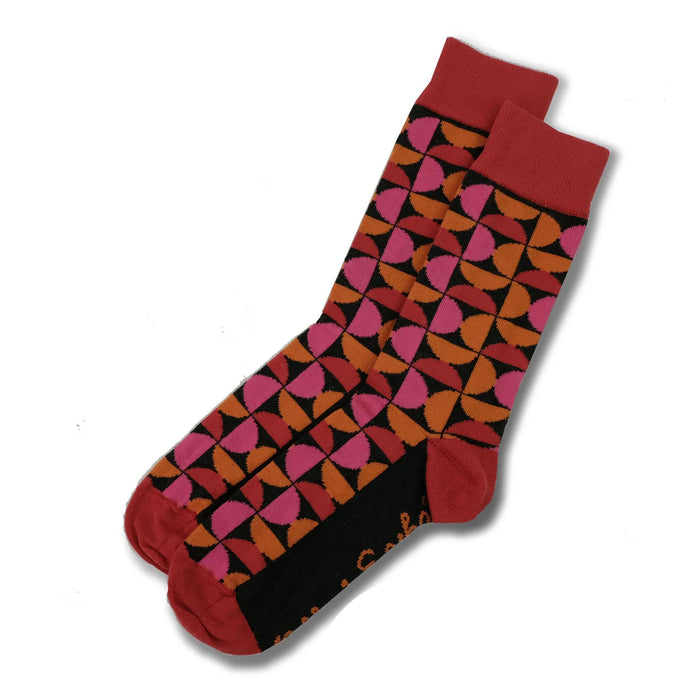 Otto & Spike - Kinky Socks - Red