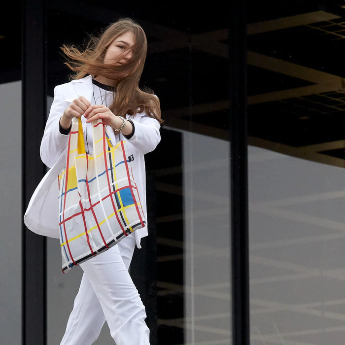 LOQI - Recycled Shopping Bag - PIET MONDRIAN - New York City 3