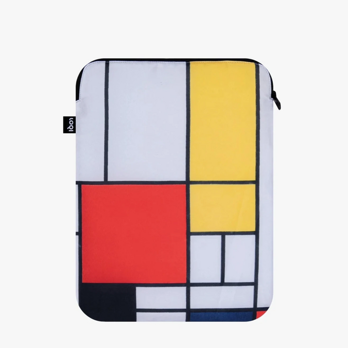 LOQI - Recycled Laptop Sleeve - Piet Mondrian - Composition - 24.5 x 33.5