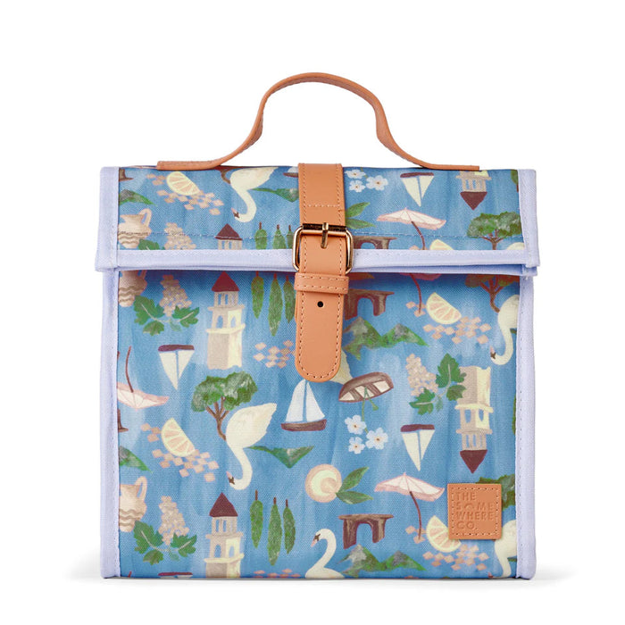 The Somewhere Co - Lunch Satchel - Swan Lake