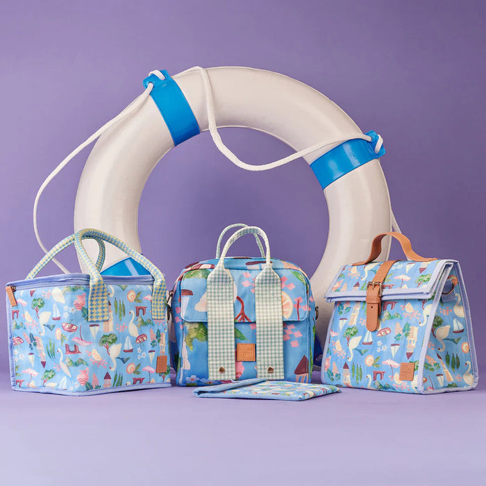 The Somewhere Co - Lunch Satchel - Swan Lake
