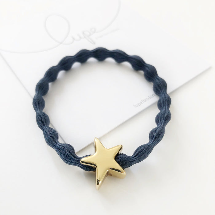 Lupe - Hair Tie / Bracelet - Navy