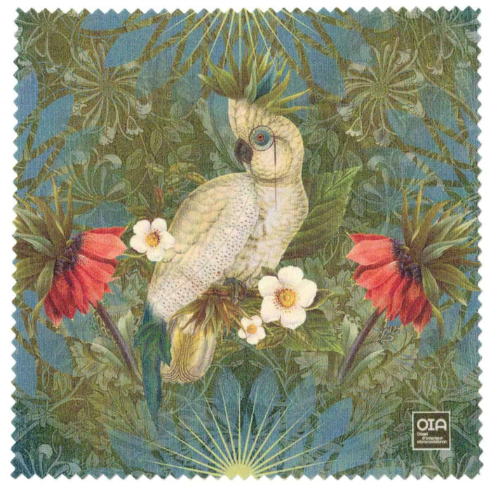 Colorathur - Microfibre Cloth - Isabelle Frioux – Parrot with Glasses