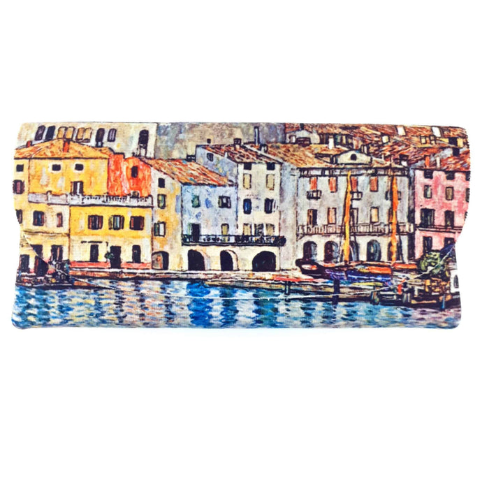 Colorathur - Velour Glasses Case - Envelope Style - Klimt - Malcesine