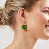 Martha Jean - Day Night Earrings - Moss