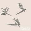 Metalbird - Garden Art - Mini Trio