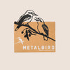 Metalbird - Garden Art - Kookaburra Pair