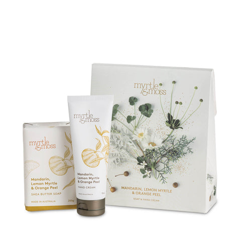 Myrtle & Moss - Christmas Gift Duet - Mandarin, Lemon Myrtle & Orange Peel