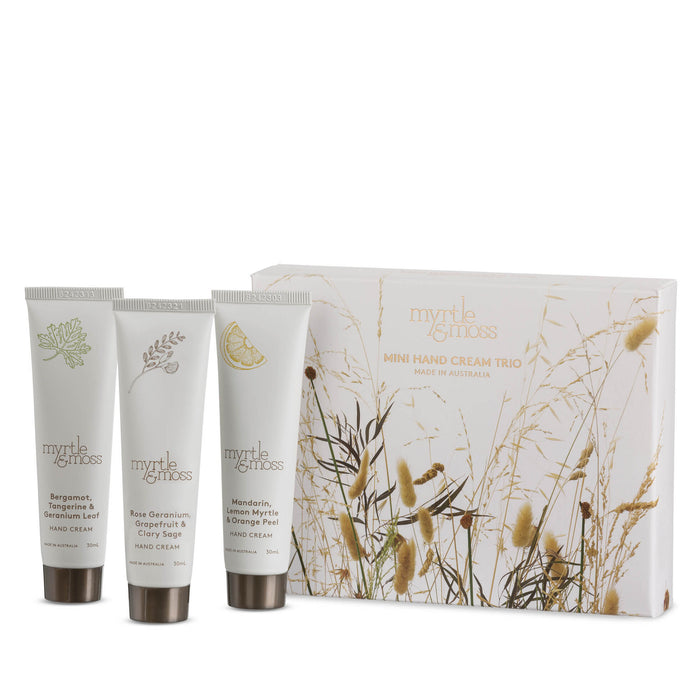 Myrtle & Moss - Wild Grass - Hand Cream Trio