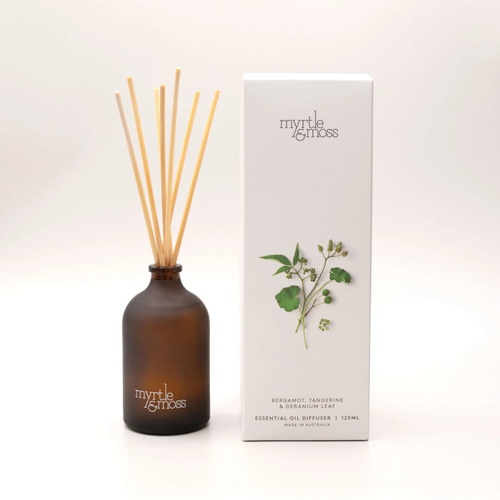 Myrtle & Moss - Essential Oil Diffuser - Bergamot, Tangerine & Geranium Leaf