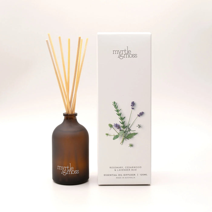 Myrtle & Moss - Essential Oil Diffuser - Rosemary, Cedarwood & Lavender Bud