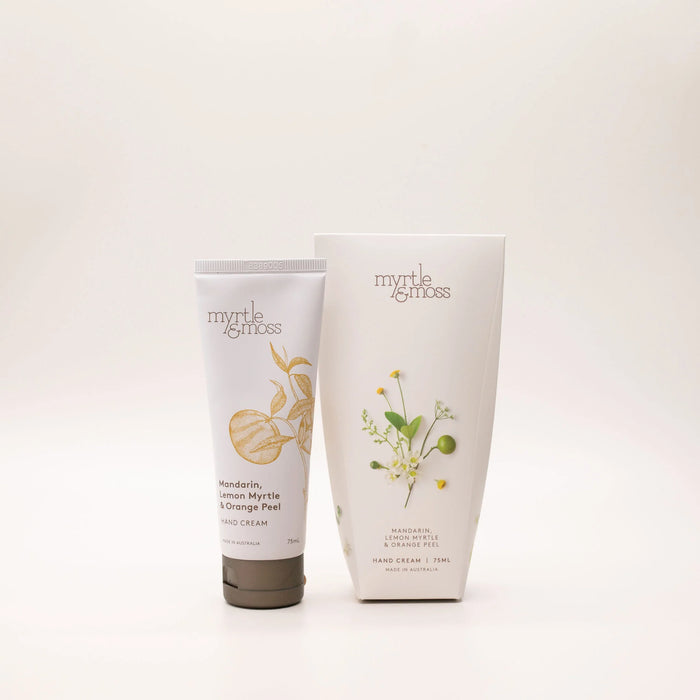 Myrtle & Moss - Hand Cream - Mandarin, Lemon Myrtle & Orange Peel