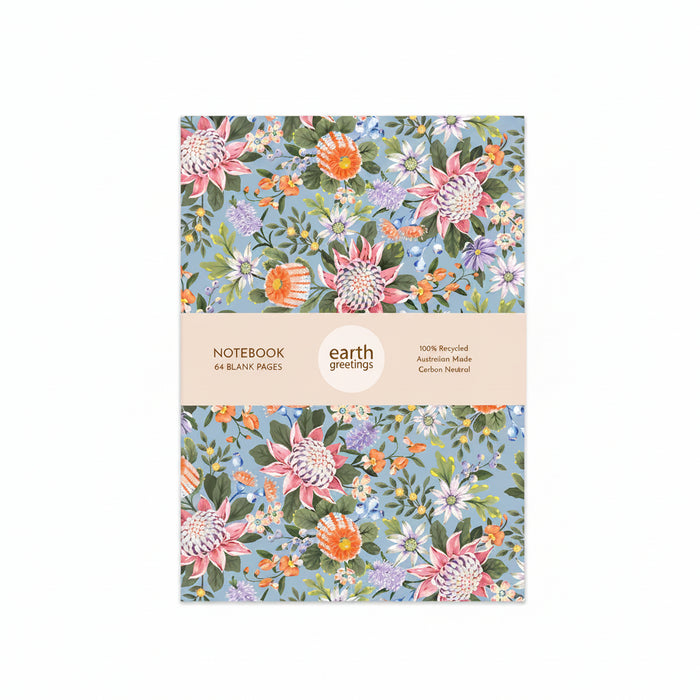 Jayne Branchflower - Slim Blank Notebook - Abundance - A5