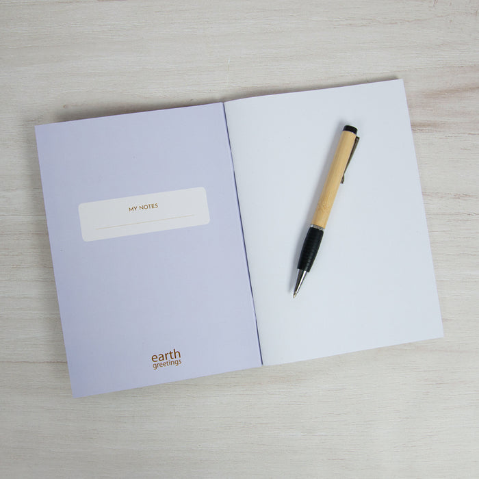 Jayne Branchflower - Slim Blank Notebook - Bushwalk