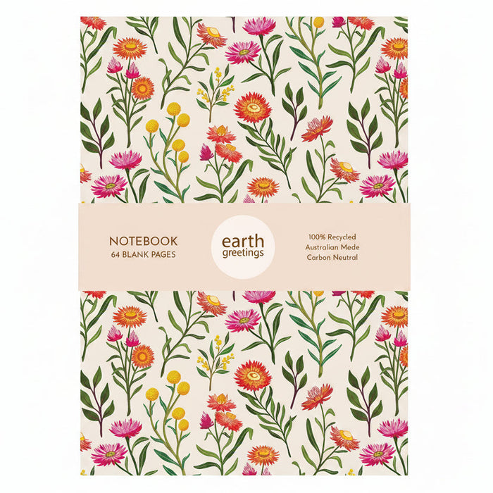 Negin Maddock - Slim Blank Notebook - Everlasting Love - A5