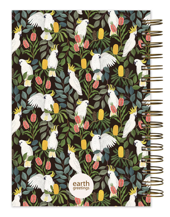 Negin Maddock - Lined Journal - Aussie Squawkers - A5