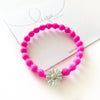 Lupe - Hair Tie / Bracelet - Neon Pink